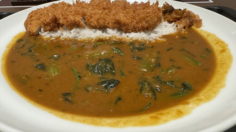 おいしい ほうれん草 カレーのレシピ