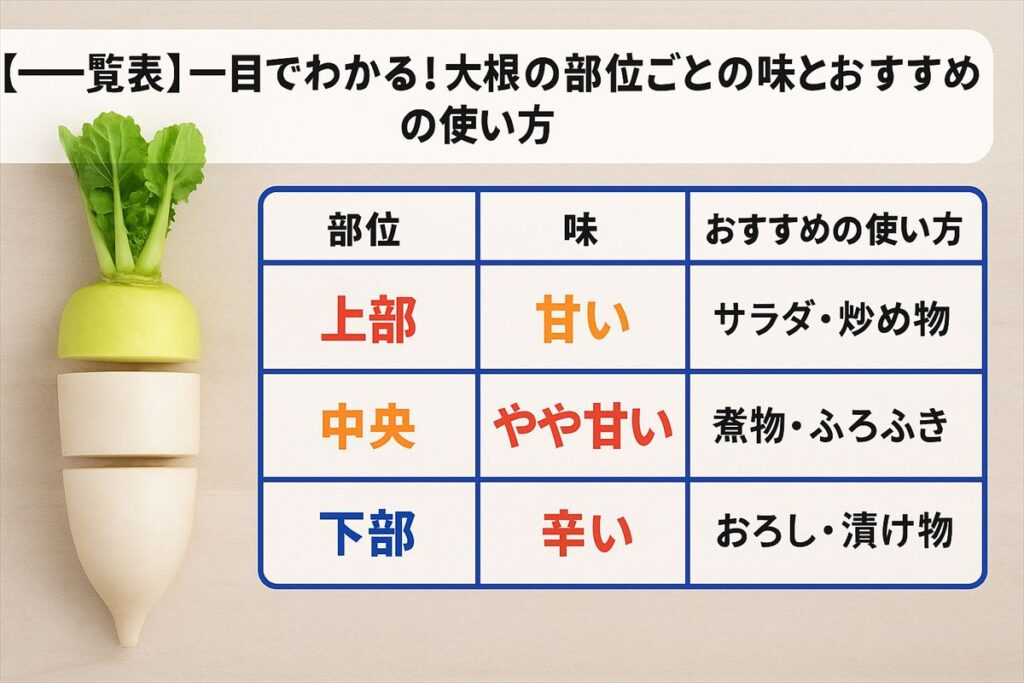 大根選びと保存