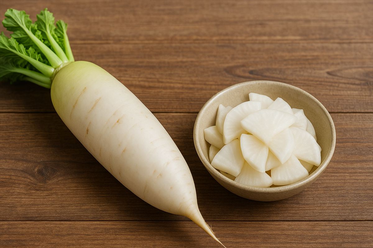 大根 漬物 辛味 抜き
